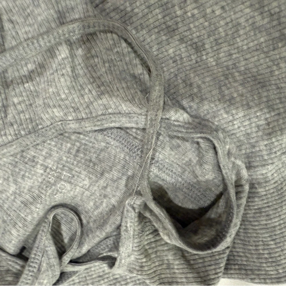 Love by Gap Gray Ribbed Intimate Sleepwear Set - Picture 5 of 8